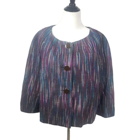 Harve Bernard Women's sz X-Large Multicolor Jacket - Gently Used - Picture 1 of 8